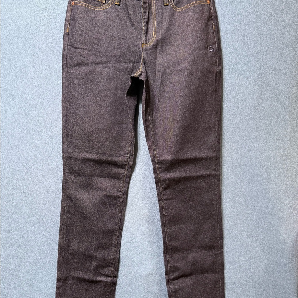 Lands' End Blue Denim Jeans Chase Uniform New Size 6
